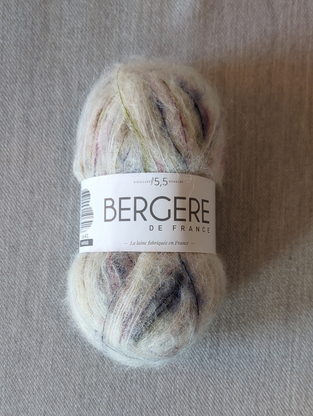 Soft Multicolor Cream Yarn - Home Art